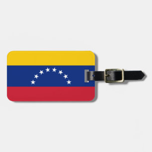 Venezolaanse vlag bagagelabel