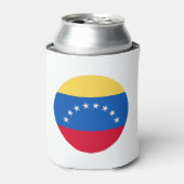 Venezolaanse vlag blikjeskoeler (Blikje Voorkant)