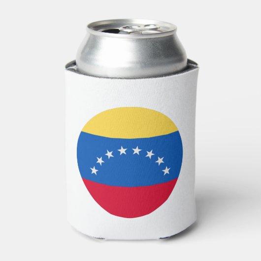 Venezolaanse vlag blikjeskoeler (Blikje Voorkant)