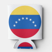 Venezolaanse vlag blikjeskoeler (Achterkant)