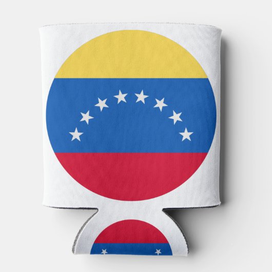 Venezolaanse vlag blikjeskoeler (Achterkant)