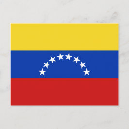 Venezolaanse vlag Briefkaart