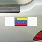 Venezolaanse vlag bumpersticker (Op auto)