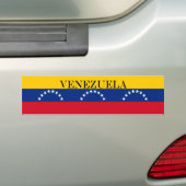 Venezolaanse vlag bumpersticker (Op auto)
