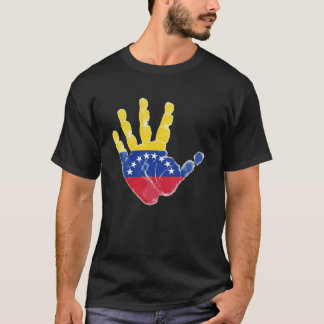 Venezolaanse vlag Cool Chamo Chama T-shirt