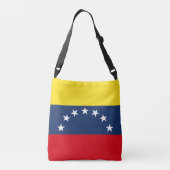Venezolaanse vlag crossbody tas (Achterkant)