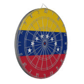 Venezolaanse vlag dartbord (Voorkant Links)
