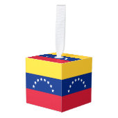 Venezolaanse vlag decoratie (Voorkant hoekig)