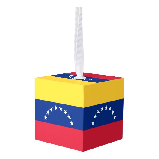 Venezolaanse vlag decoratie (Achter hoekig)