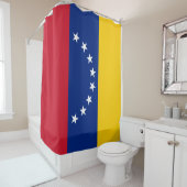 Venezolaanse vlag douchegordijn (In situ)