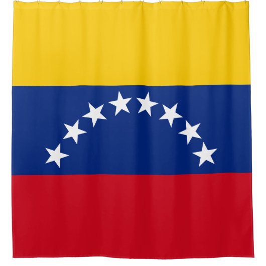 Venezolaanse vlag douchegordijn (Voorkant)