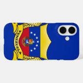 Venezolaanse vlag Emblem Case-Mate iPhone Case (Achterkant (horizontaal))