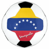Venezolaanse vlag en Football Voetbal (Voorkant)
