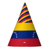 Venezolaanse vlag feesthoedjes (Links)