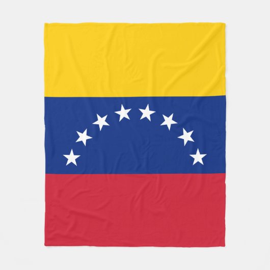 Venezolaanse vlag fleece deken (Voorkant)