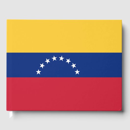 Venezolaanse vlag gastenboek (Voorkant)
