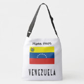 Venezolaanse vlag gepersonaliseerd crossbody tas (Achterkant)