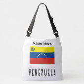 Venezolaanse vlag gepersonaliseerd crossbody tas (Voorkant)