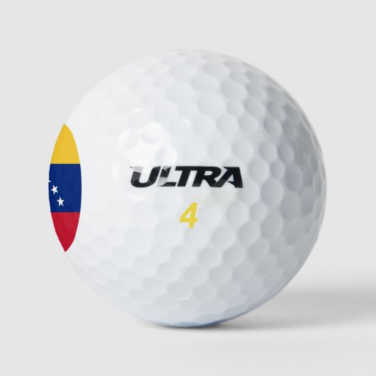 Venezolaanse vlag golfballen (Logo)