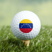 Venezolaanse vlag golfballen (Insitu Shirt)