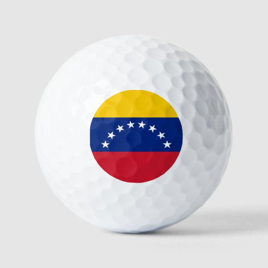 Venezolaanse vlag golfballen (Voorkant)