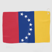 Venezolaanse vlag golfhanddoek (Horizontaal)