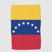 Venezolaanse vlag golfhanddoek (Voorkant)