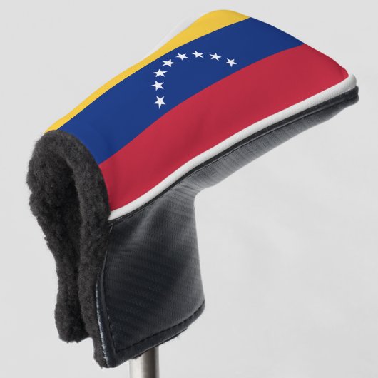 Venezolaanse vlag golfheadcover (3/4 voorkant)