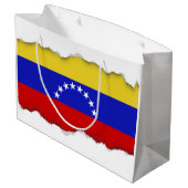 Venezolaanse vlag groot cadeauzakje (Achterkant Gekanteld)
