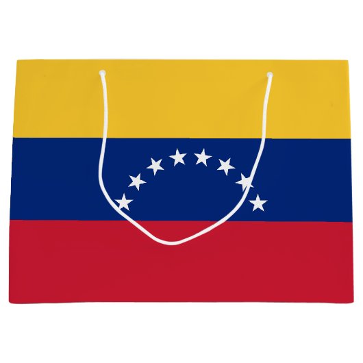Venezolaanse vlag groot cadeauzakje (Voorkant)