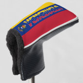 Venezolaanse vlag: Groot Patriottisch Golfkopje Ho Golfheadcover (3/4 voorkant)