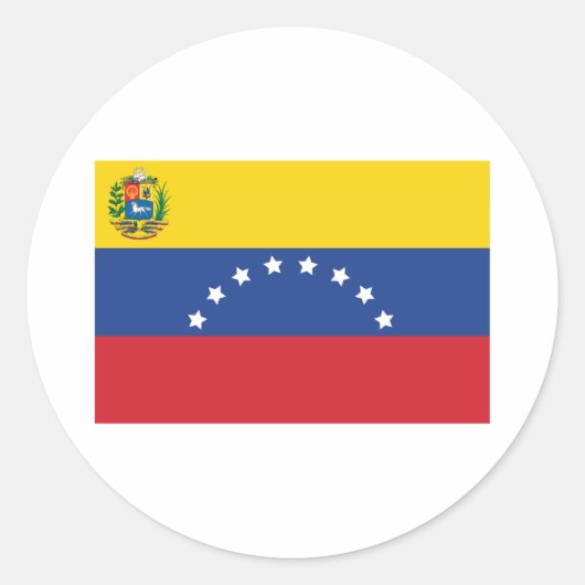 Venezolaanse vlag Grote Stickers (Voorkant)