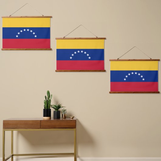 Venezolaanse vlag hangend wandkleed (Asymmetrisch)