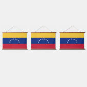 Venezolaanse vlag hangend wandkleed (Driedubbel)