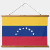 Venezolaanse vlag hangend wandkleed (Voorkant 2)