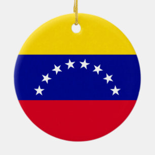 Venezolaanse vlag keramisch ornament