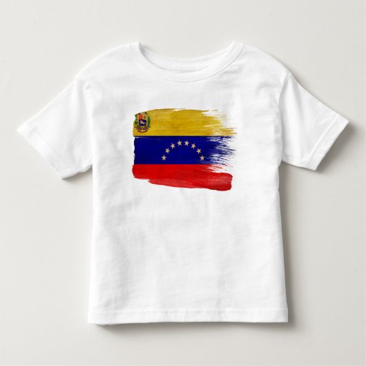 Venezolaanse vlag kinder shirts (Voorkant)