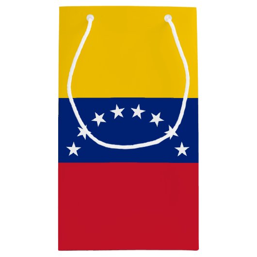 Venezolaanse vlag klein cadeauzakje (Achterkant)
