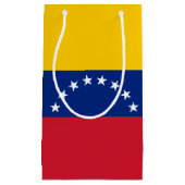 Venezolaanse vlag klein cadeauzakje (Voorkant)
