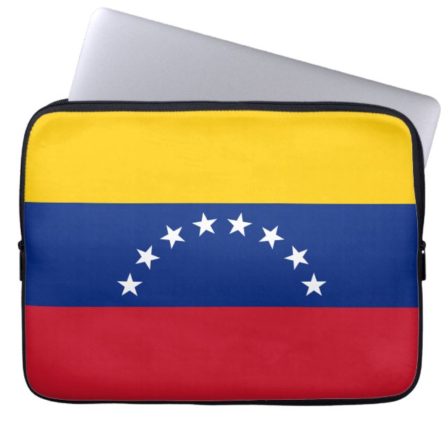 Venezolaanse vlag laptop sleeve (Voorkant)