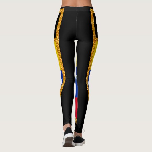 Venezolaanse vlag leggings (Achterkant)
