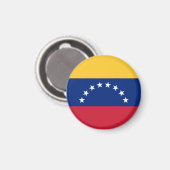 Venezolaanse vlag magneet (Voorkant / Achterkant)