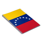 Venezolaanse vlag notitieboek (Rechterzijde)