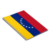 Venezolaanse vlag notitieboek (Rechterzijde)