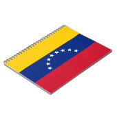 Venezolaanse vlag notitieboek (Linkerzijde)