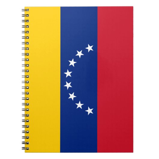 Venezolaanse vlag notitieboek (Voorkant)