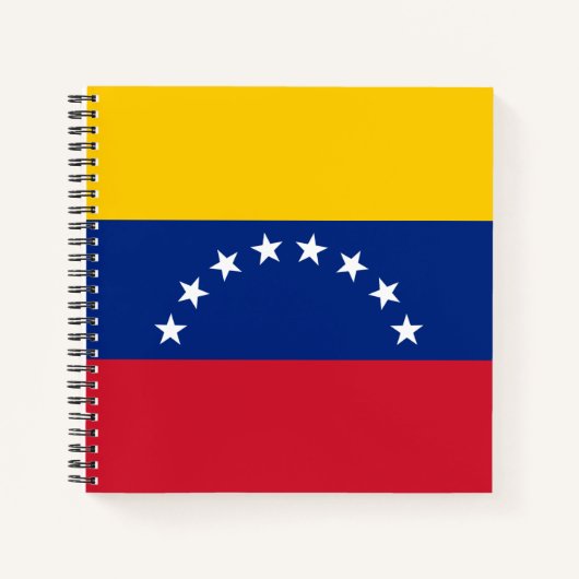 Venezolaanse vlag notitieboek (Voorkant)