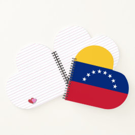 Venezolaanse vlag notitieboek