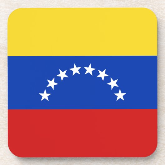 Venezolaanse vlag Onderzetter (Voorkant)