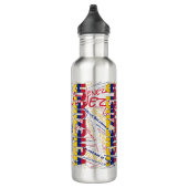 Venezolaanse vlag Patriottisch Waterfles (Rechts)